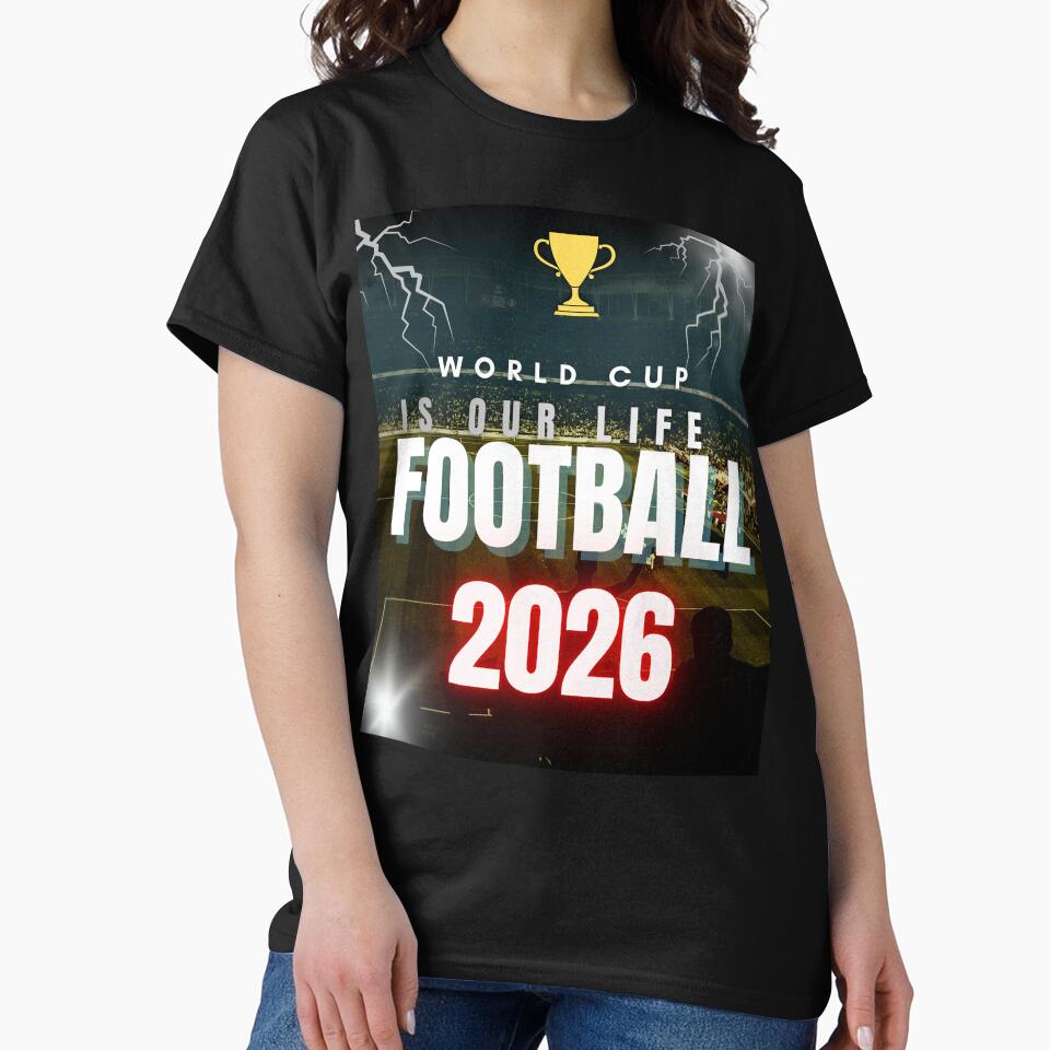 World Cup Is Our Life 2026 Soccer by BeshayArt1