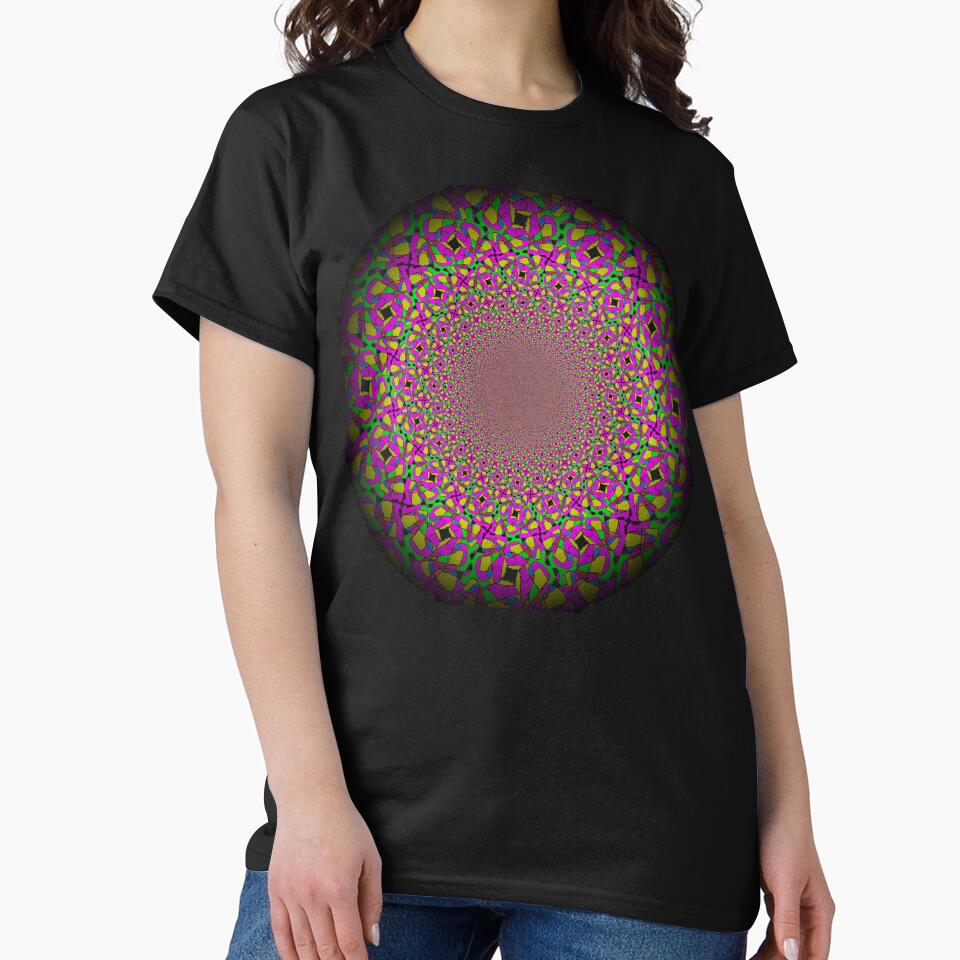 Psychedelic Kaleidoscope, Circular - Modern Crap Art #6 by MoMoJaJa