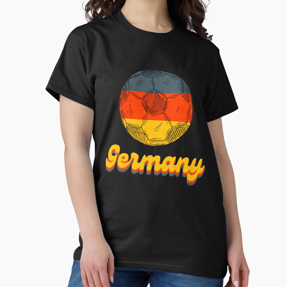 Retro Vintage Germany Football Team by Echo Dusk