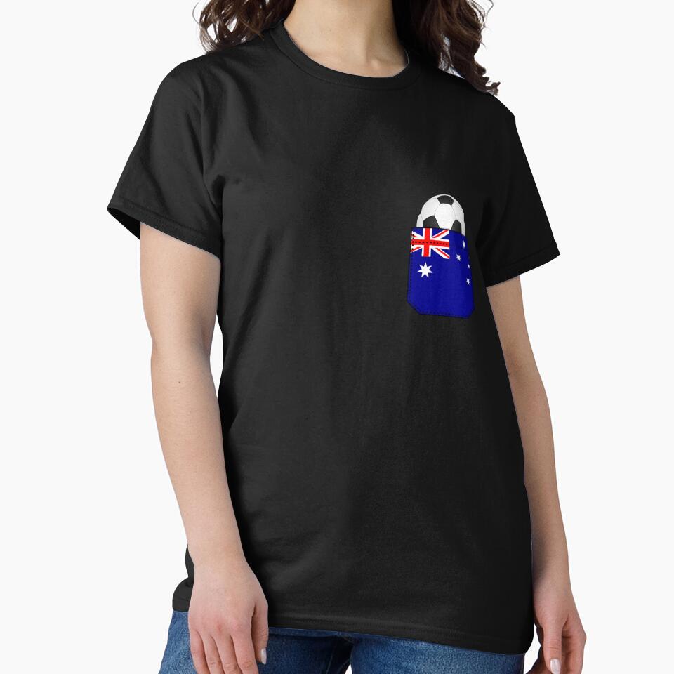 Australia Football Soccer Flag Ball Pocket Fan Gift by theshirtinator
