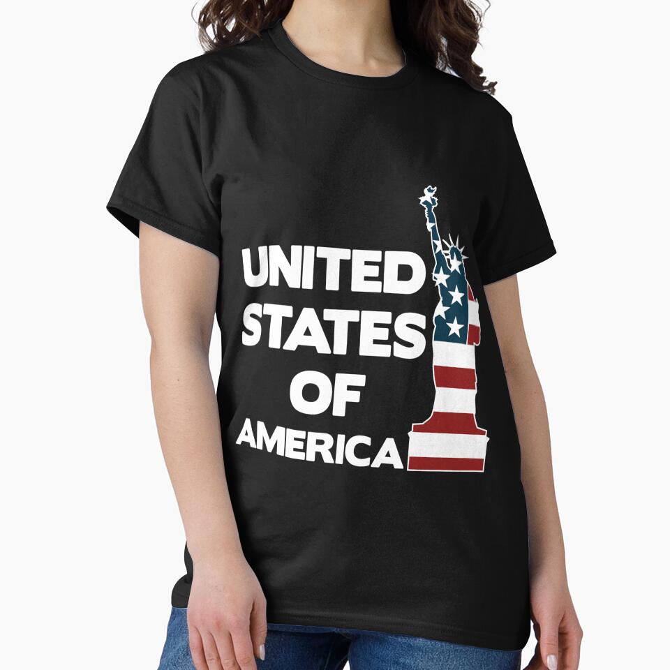 United States of America | Statue of Liberty T-Shirt by AllStarMerch