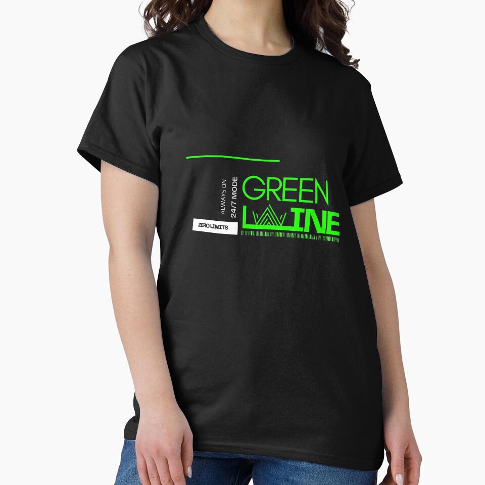 Green line - No limits 24/7 mode Barcode by Ve state official