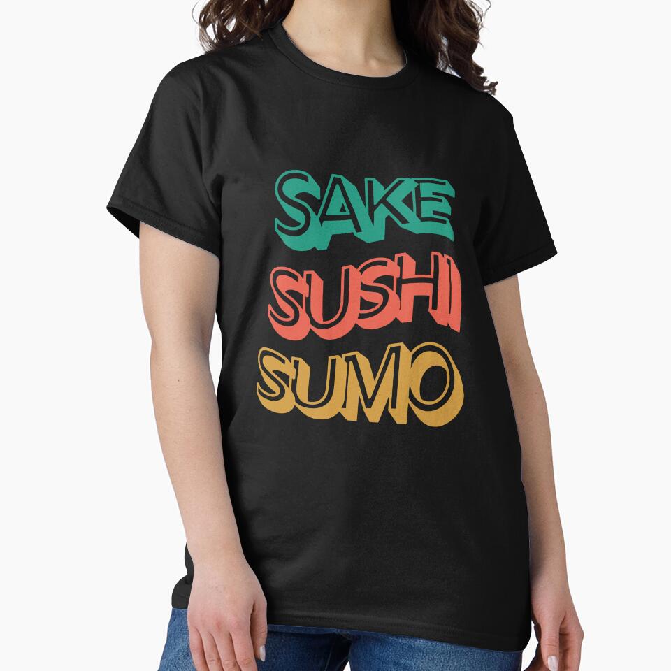 Japanese sake sushi sumo by raz-mina