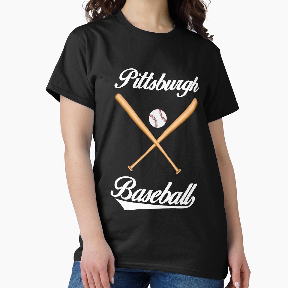 Pittsburgh Baseball T-Shirt for Men and Women by AllStarMerch