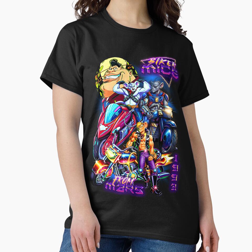 Biker Mice from Mars - Neon Retro Design by TheDarkVestiary