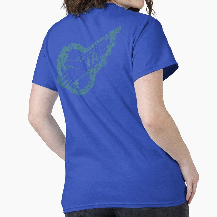Vintage Thunderbirds International Rescue Emblem Blue by OpheliaThree