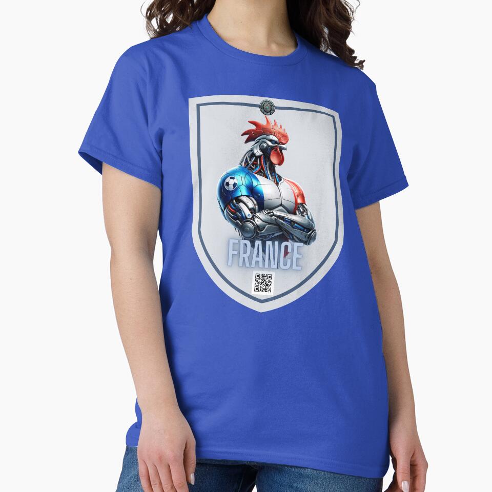 French Rooster Football T-shirt by QStom-PRo