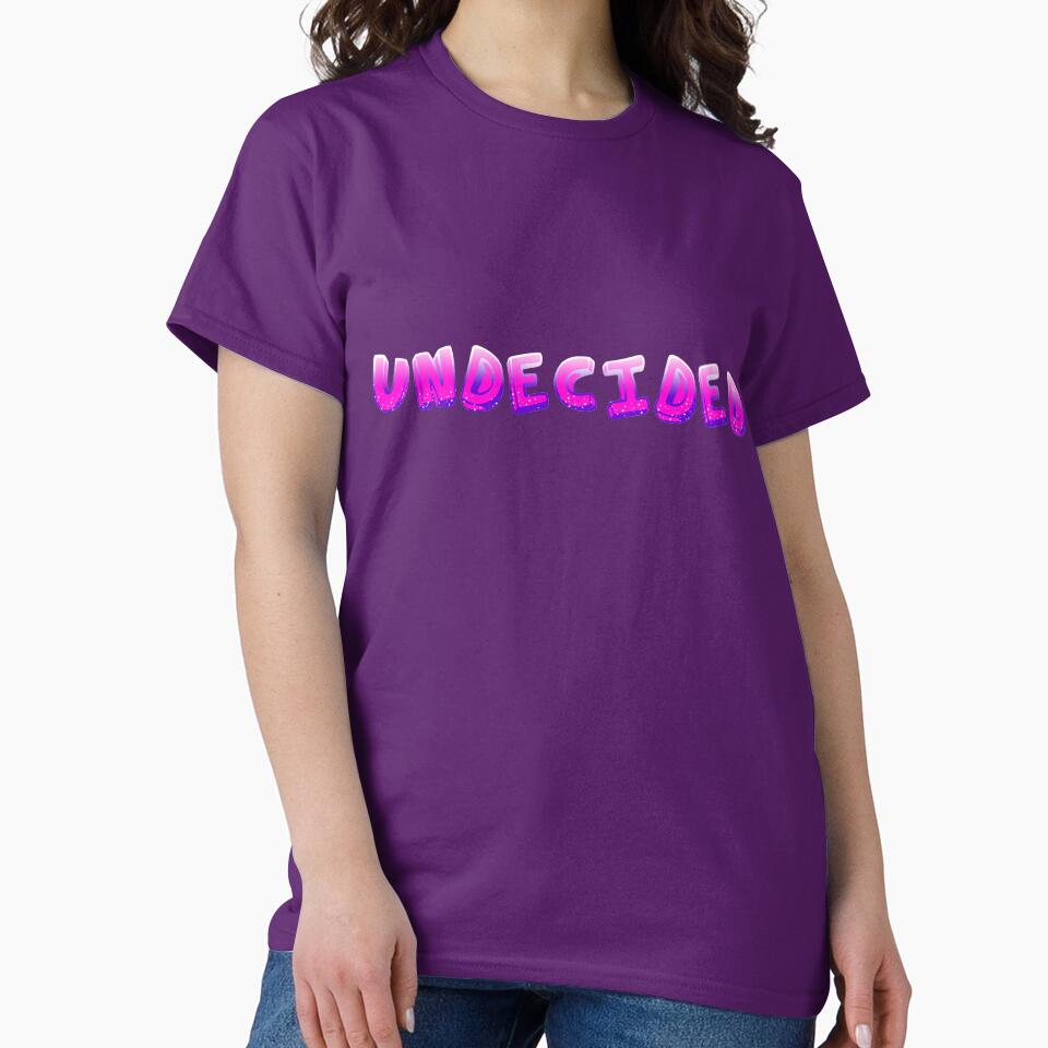 Undecided cool t-shirt design by Habman
