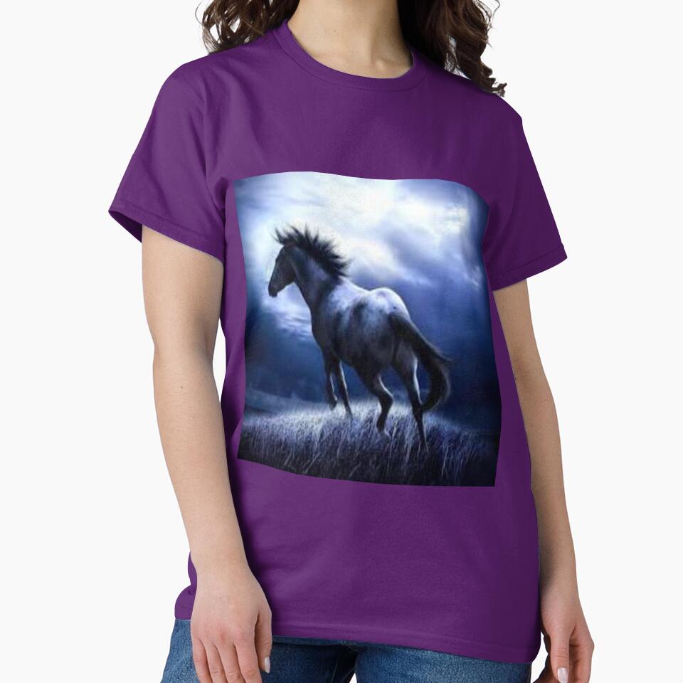 Horse with Blue Sky Good Design by Sameer Shrivastava