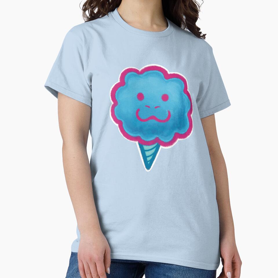 cotton candy seal blue pink lineart by petselkie