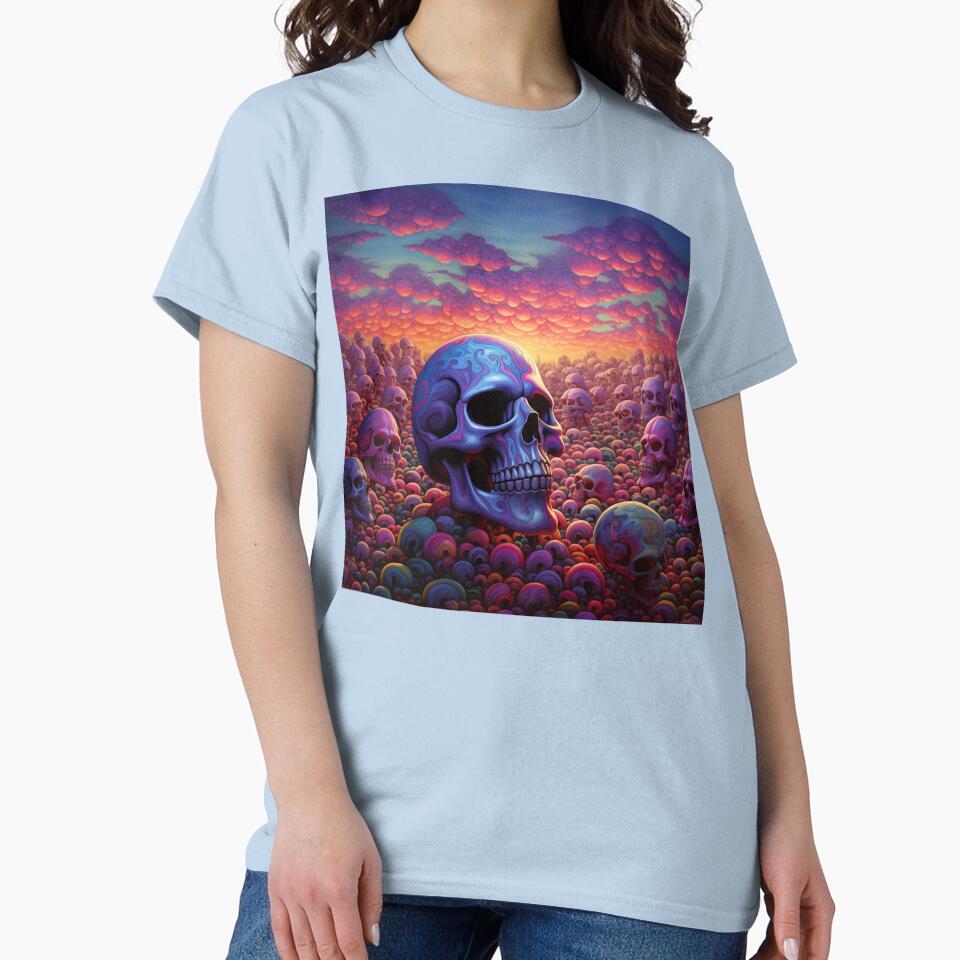 Fantasy Field of Cotton Candy Skulls by Matt's Artificial Nature