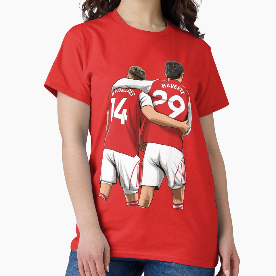 Viktor Gyokeres and Kai Havertz by Aldduardo