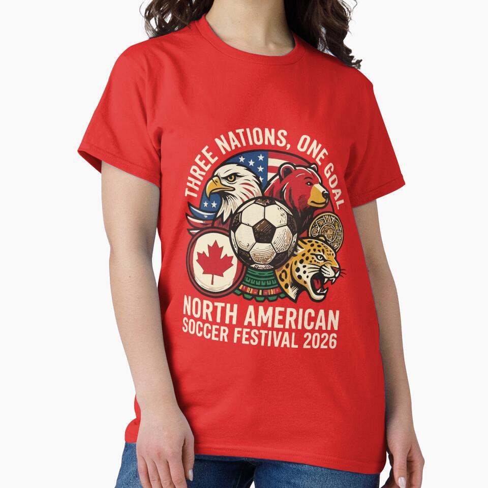 North American Soccer Festival 2026 Three Nations by Amir Faysal