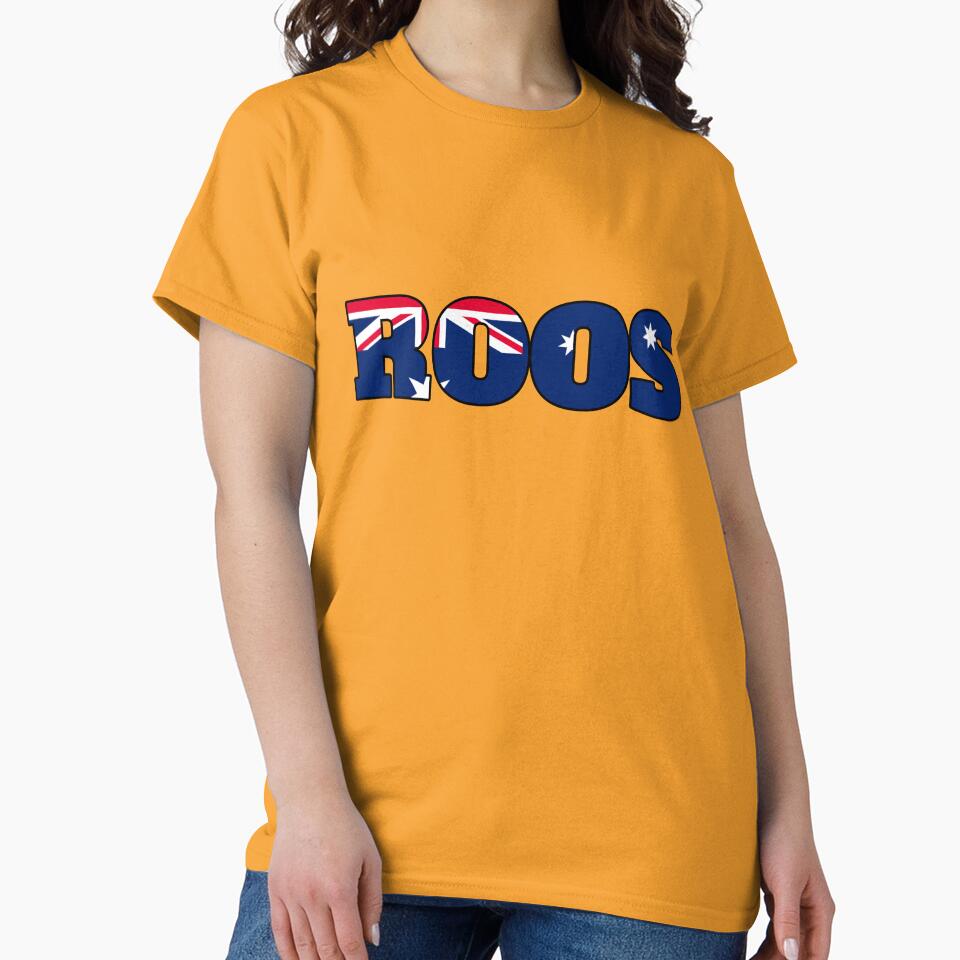 Australia Soccer Fan Shirt - Roos by Hamlet & Sons