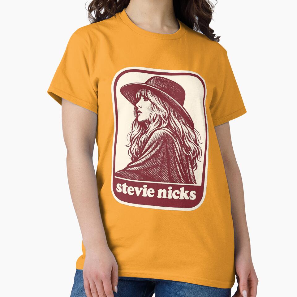 Stevie Nicks Retro Sticker 70s Duotone by TheArtOfCar