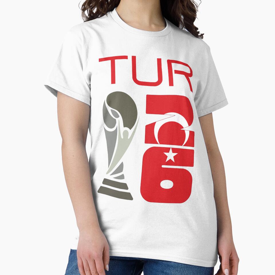 Turkey 2026 Soccer World Cup Trophy Turkish Flag Design by tarzbol