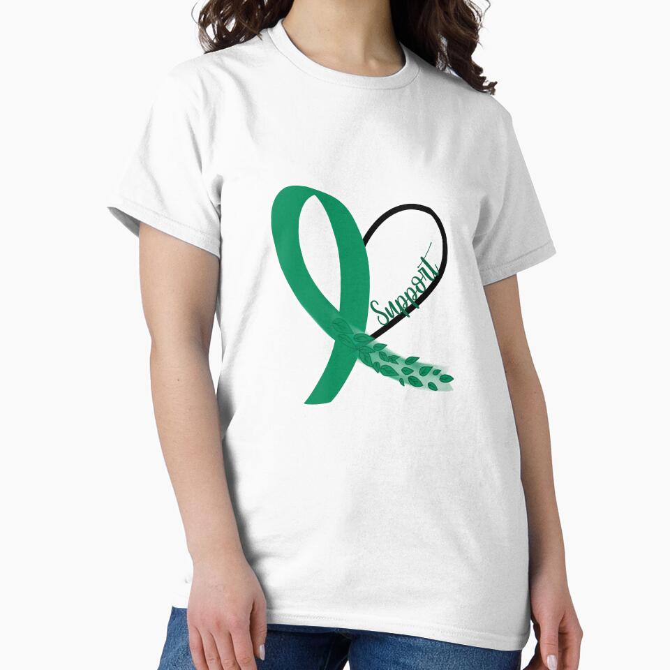 Liver cancer awareness support ribbon by CasaFortis