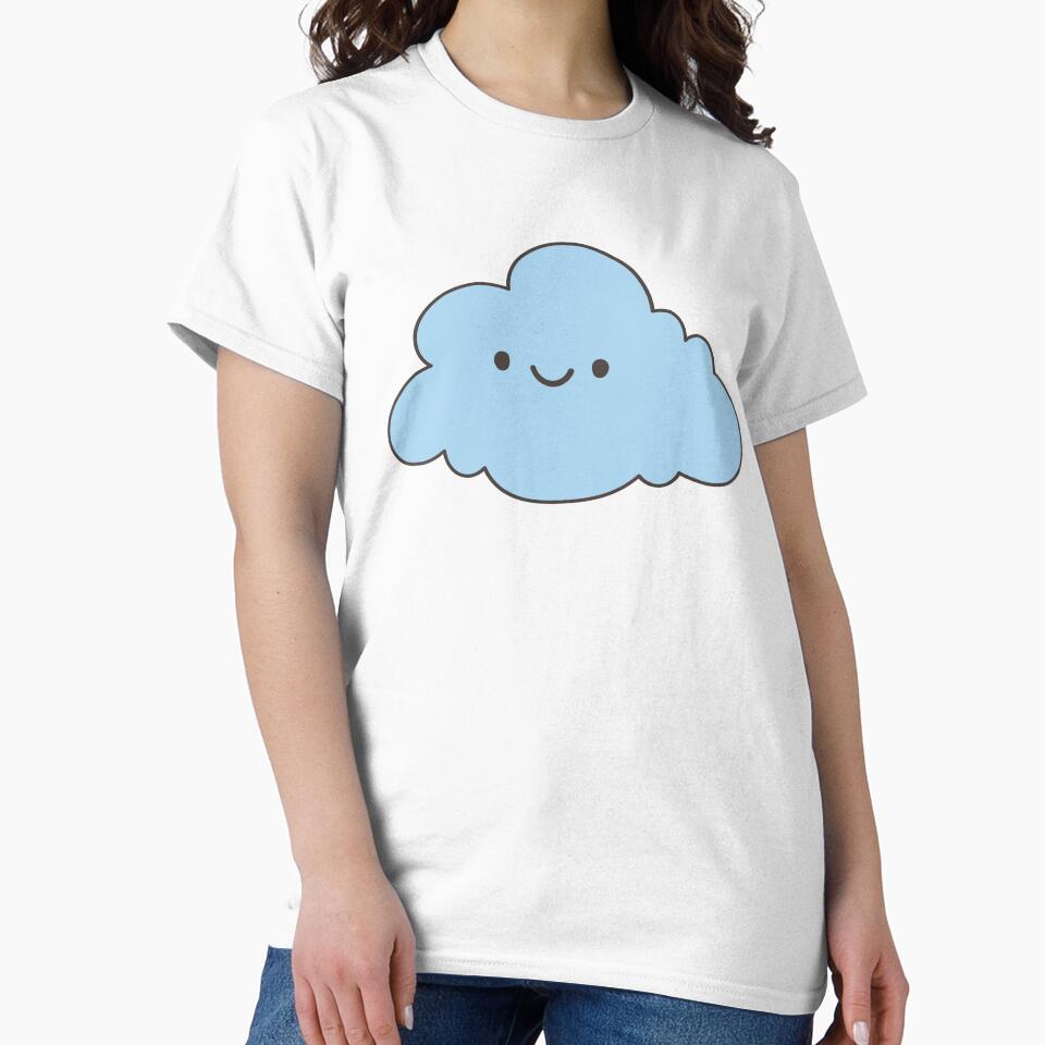 Cute Fluffy Blue Cloud by elunemori