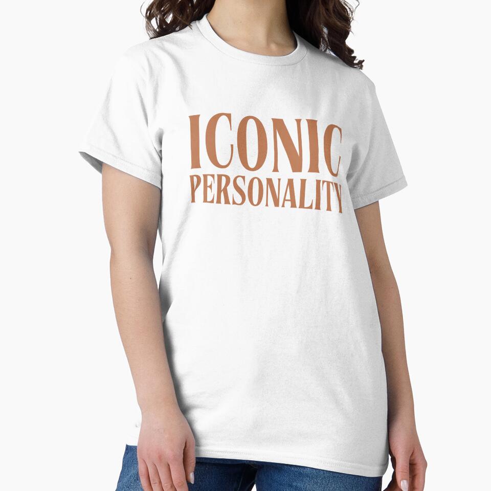 Iconic Personality – Timeless Mindset Minimal Streetwear Design by rebuZZ-Apparels-The Minimalistic Buzz