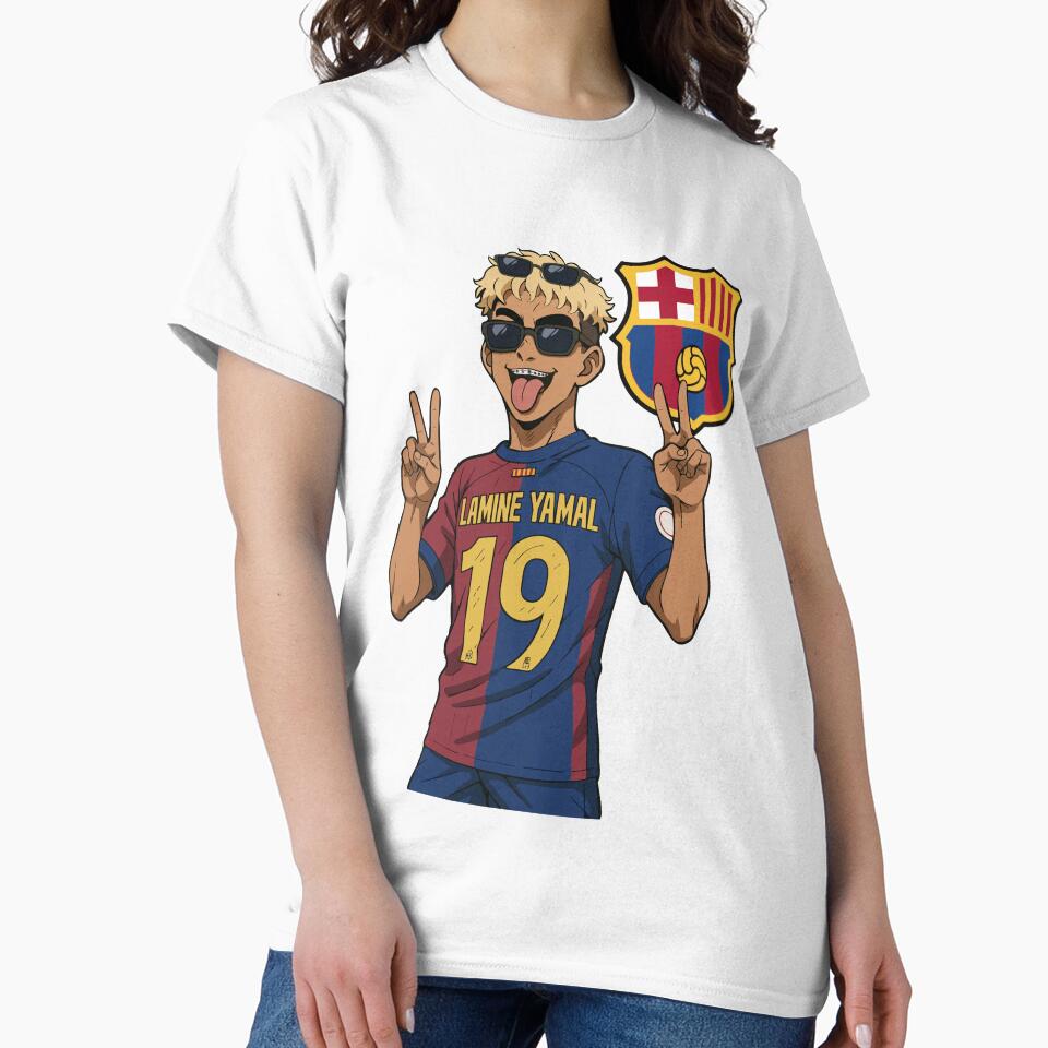 Lamine Yamal Manga Style. FC Barcelona. Design 3 by ocusido