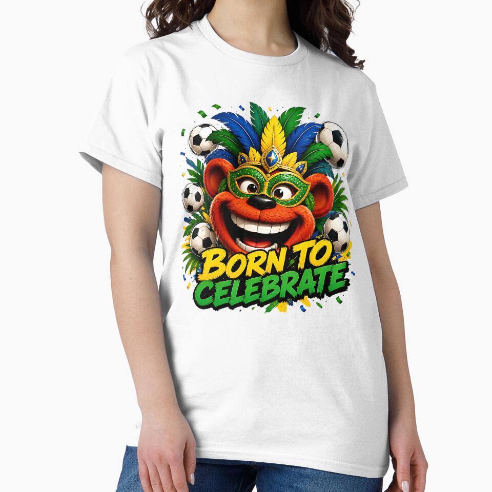 Born To Celebrate Brazil World Cup Fans by WabiSabiSjak