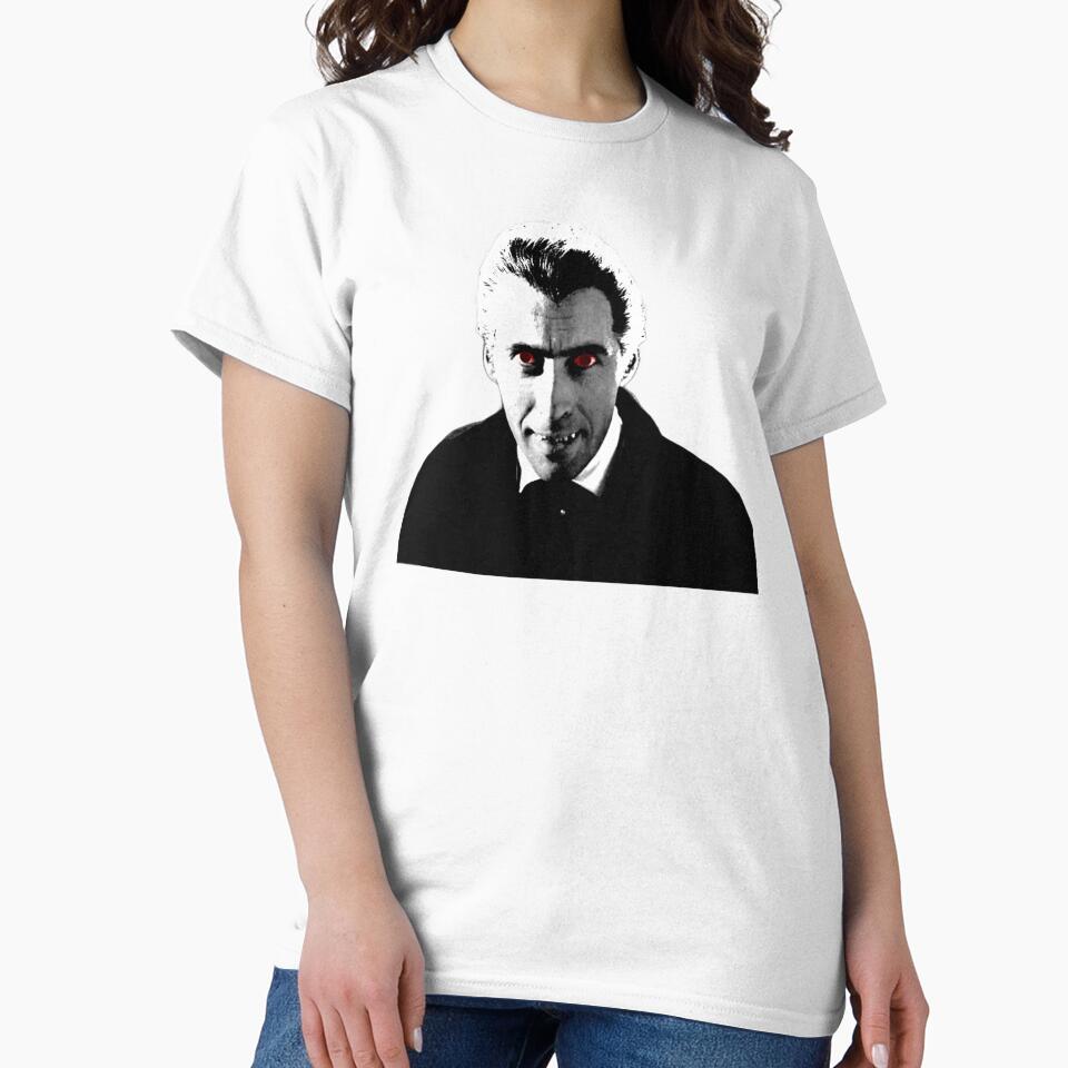 Christoper Lee as Dracula with Red Eyes by TheFiveFive
