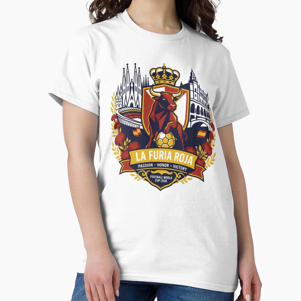 Spanish Bull Football Fan Crest by Retro Arabica