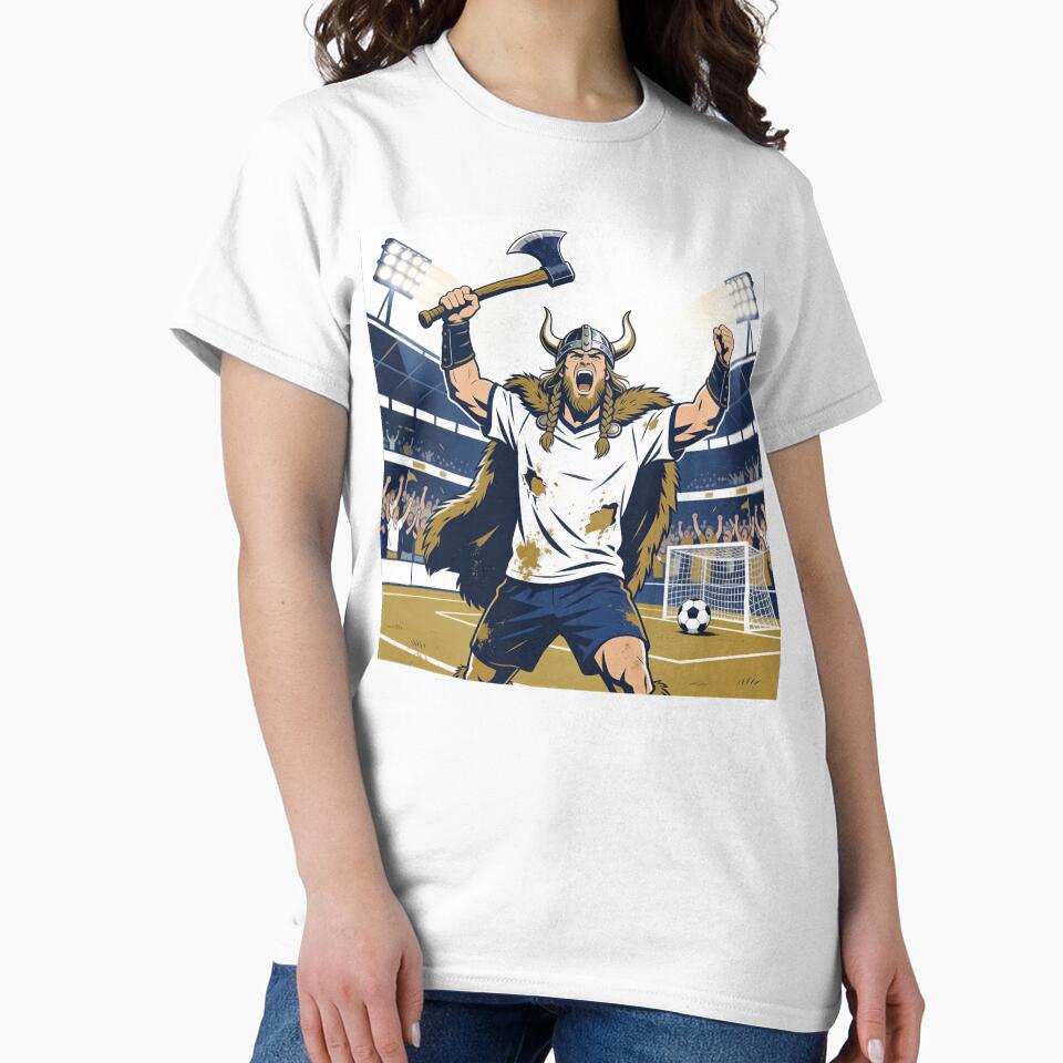 Viking Goal Celebration Axe - Funny Norse Soccer Football Gift by HistoricHumor