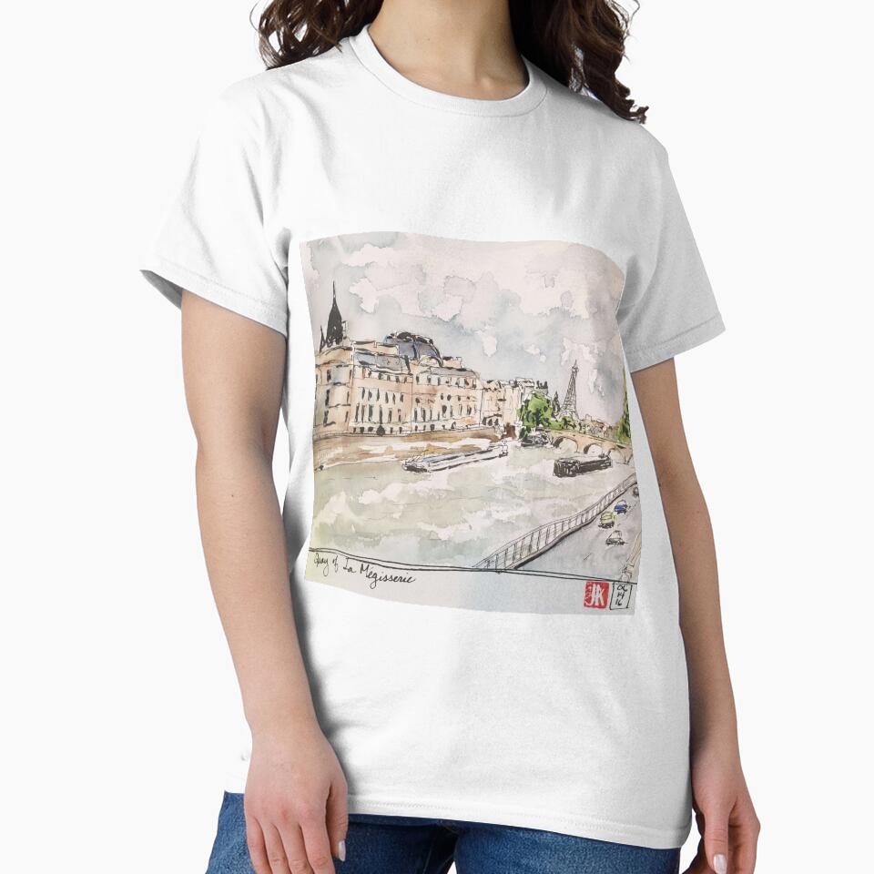 Paris Seine River by Jennie Kessinger