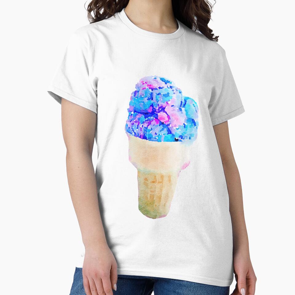 Candy Floss/cotton candy Ice Cream by sillybanana