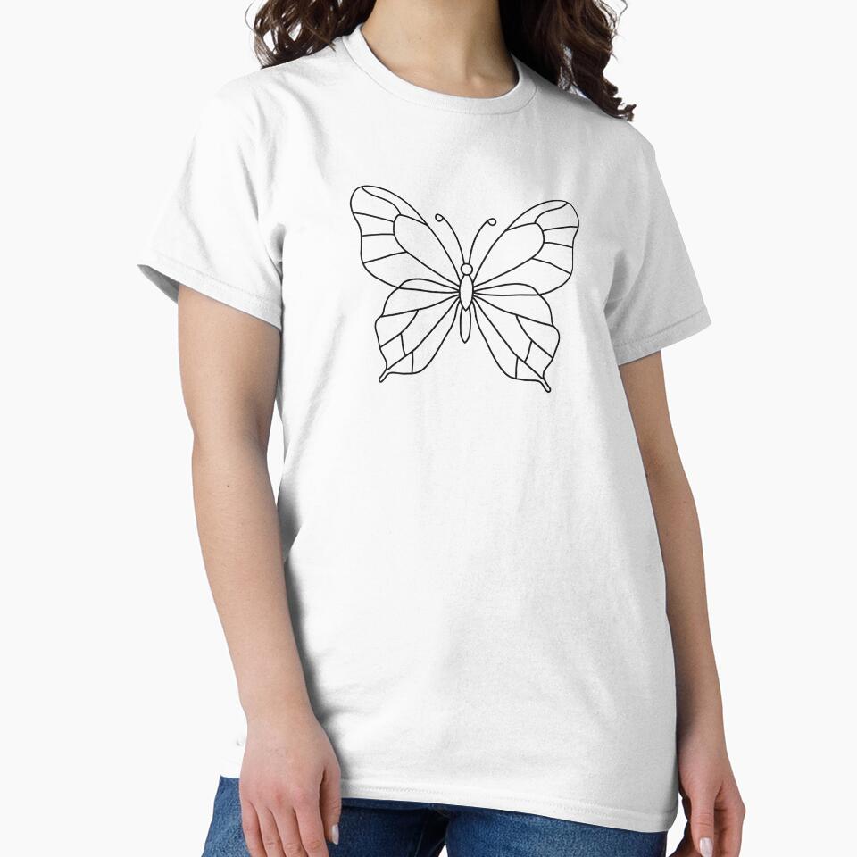 Minimalistic butterfly by Inspiredbydavina