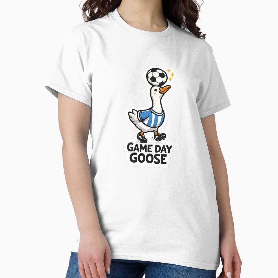 Game Day Goose Soccer Sticker by ngvault