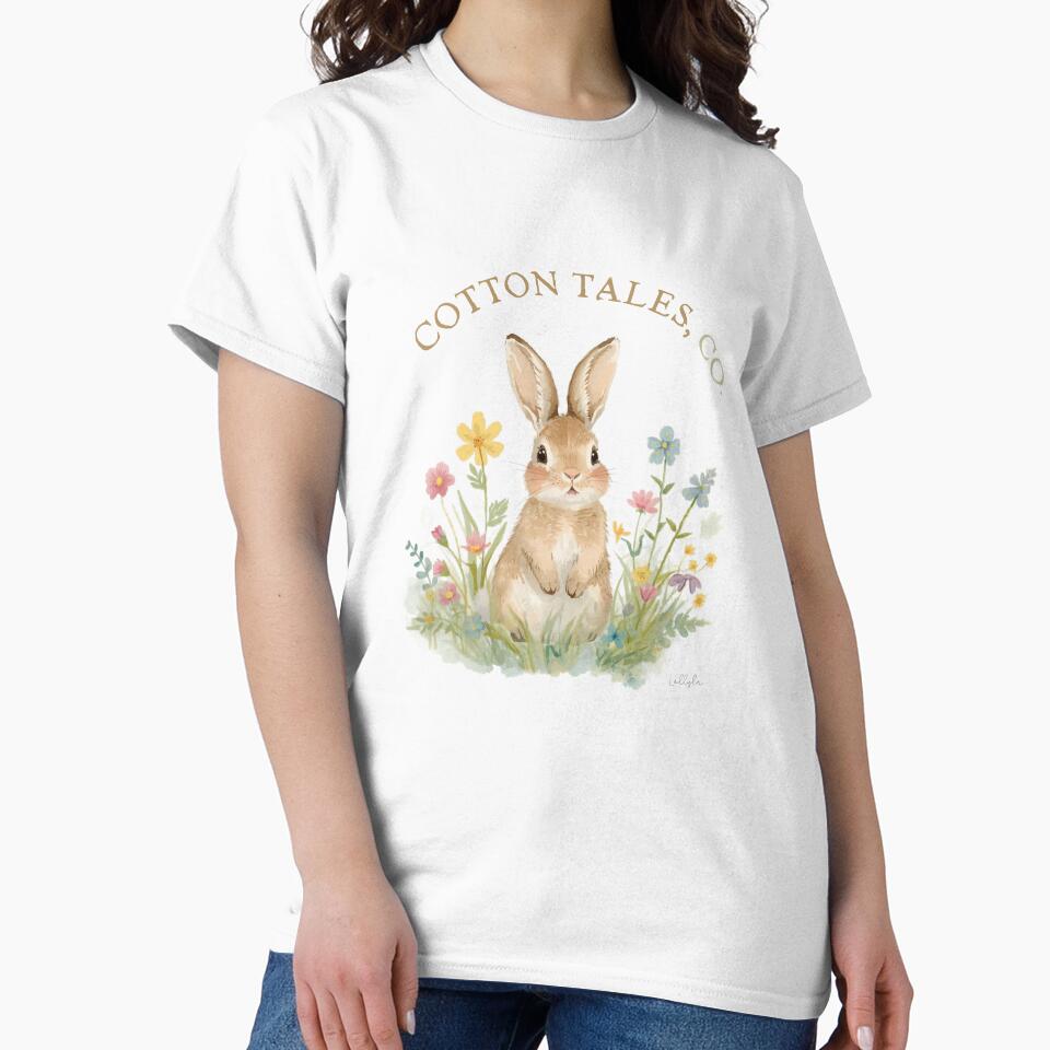 Cotton Tales Bunny Spring Time Design by Dadhasfun