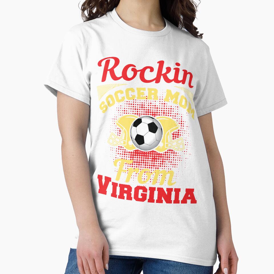 Rockin Soccer Mom From Virginia by LarrysDesigns