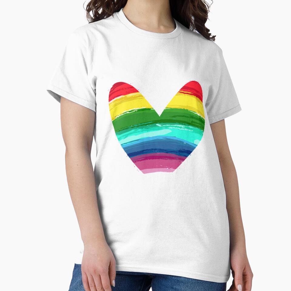 Rainbow Heart Premium Scoop by HanTingDA