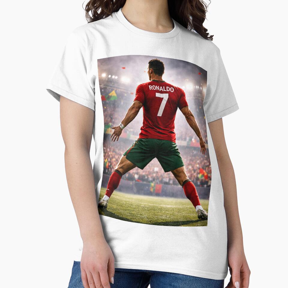 Cristiano Ronaldo Portuguese Legend Number Seven SIUUU by Lifeinfinityoff