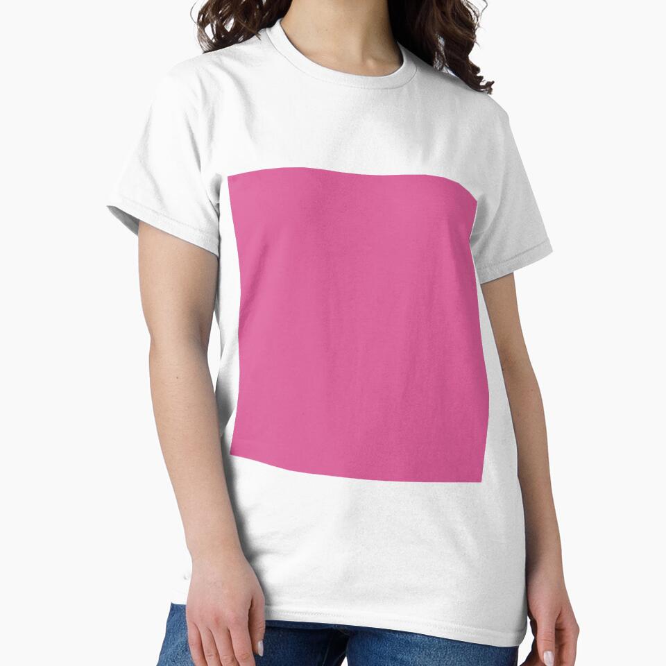Plain Solid Color Violet Pink Purple Pink Magenta  (C10 M80 Y10) by mimihuang creations