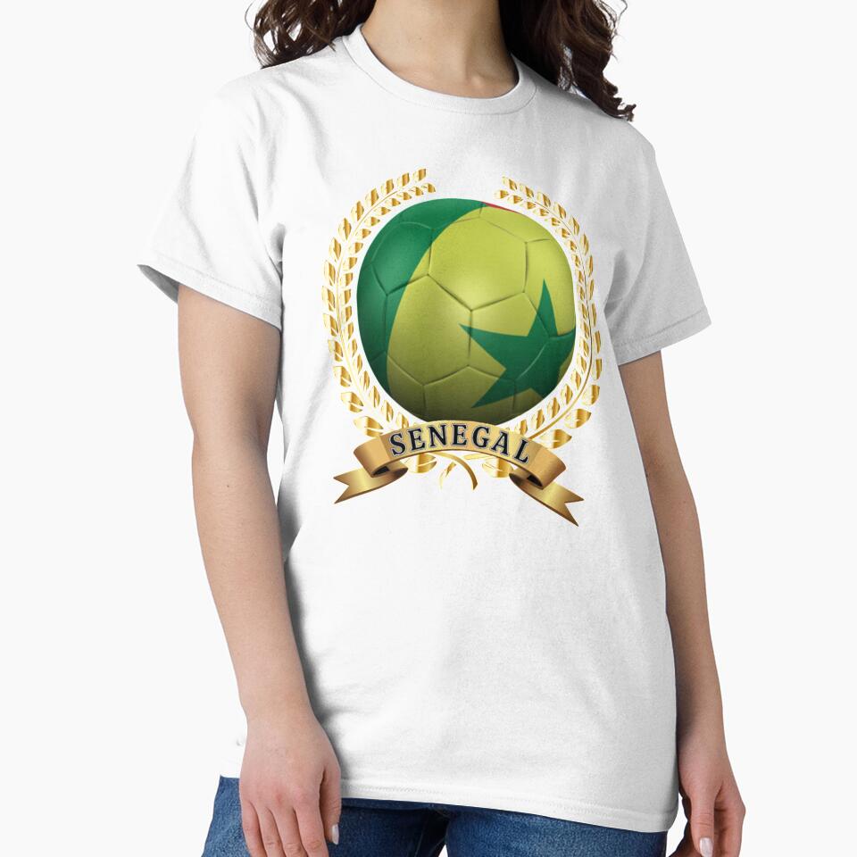 Senegal Soccer Fan Gift Design by B1GSportswear