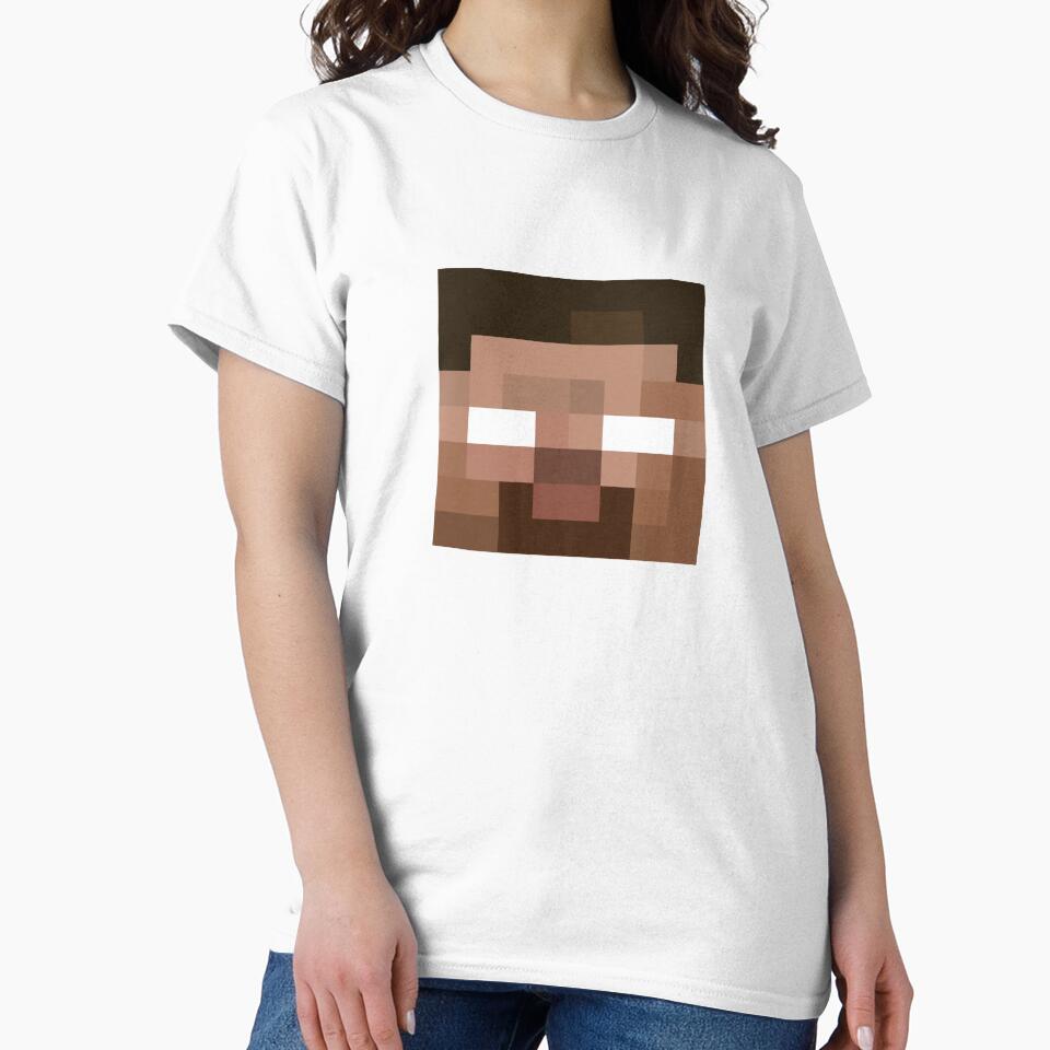 Minecraft Herobrine Funny Texture by RiptideShirt