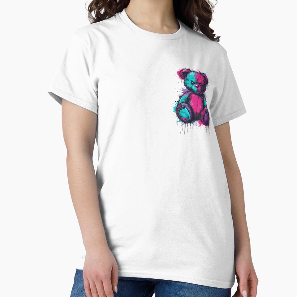 Street art meets cuddliness: The Graffiti Teddy by christinmrose