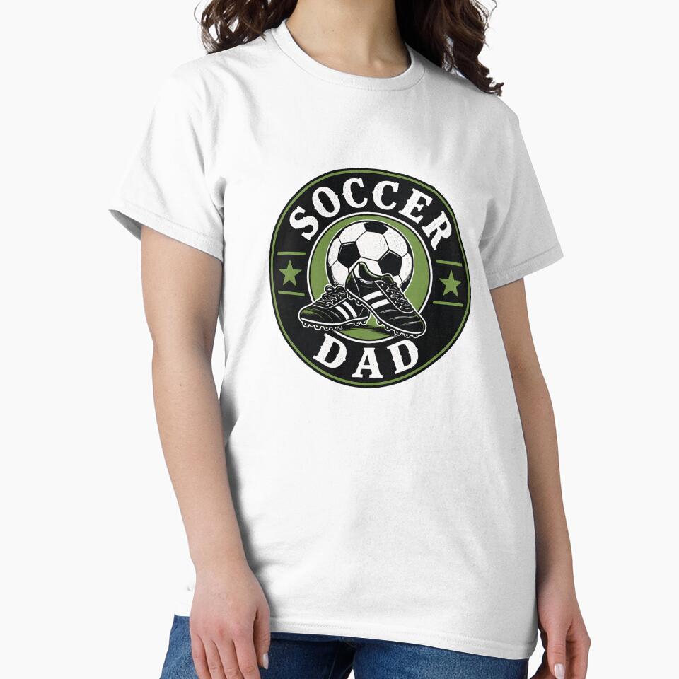 Soccer Dad Vintage Badge by EastEndTownie
