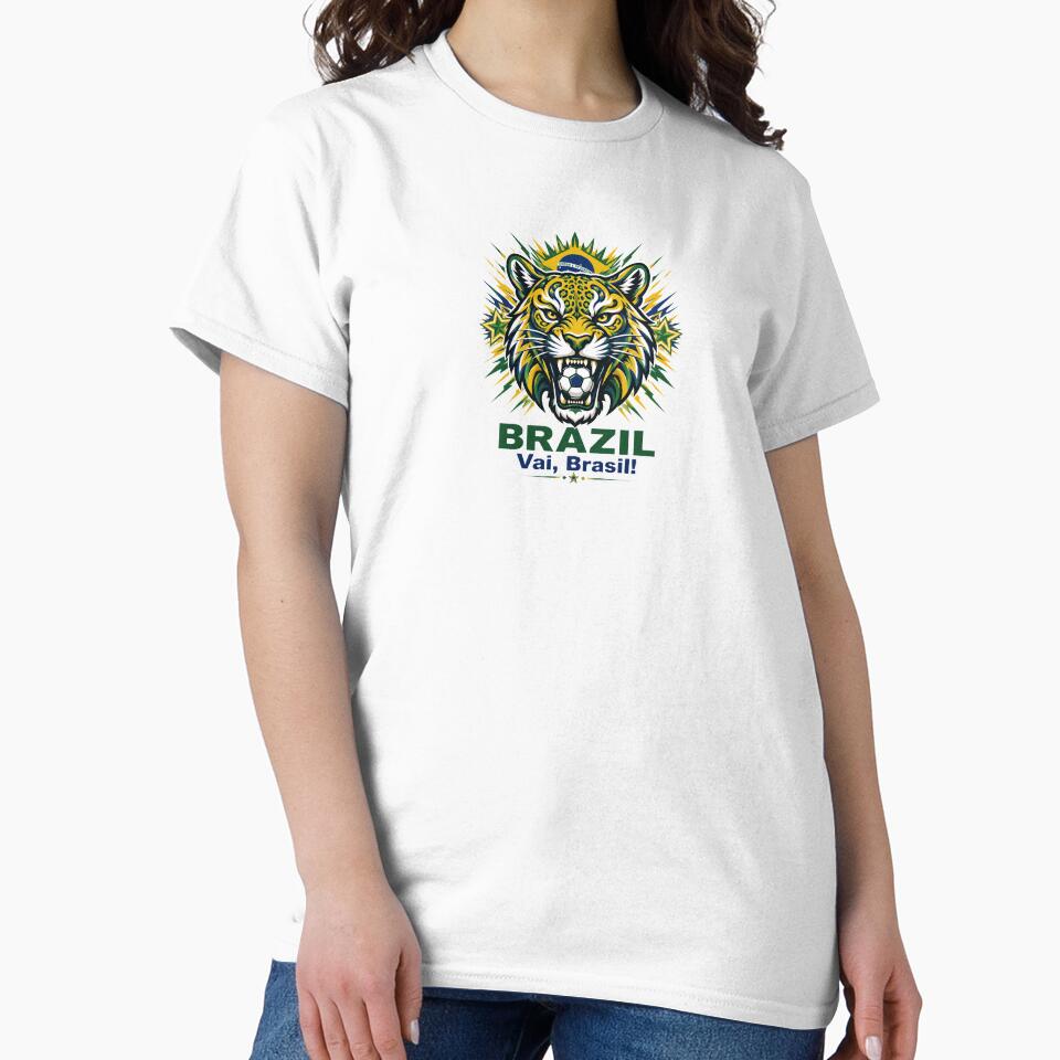 Brazil National Team Legendary Football Design – Samba Football Spirit by Adham2001