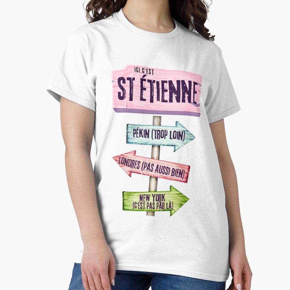 Gift for men proud to live in Saint-Étienne by journe-esexton
