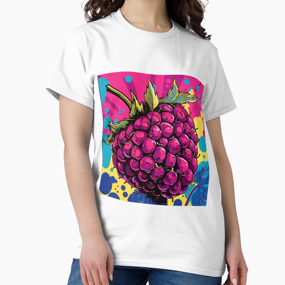 Raspberry Pop Art 1 by AstroRisq