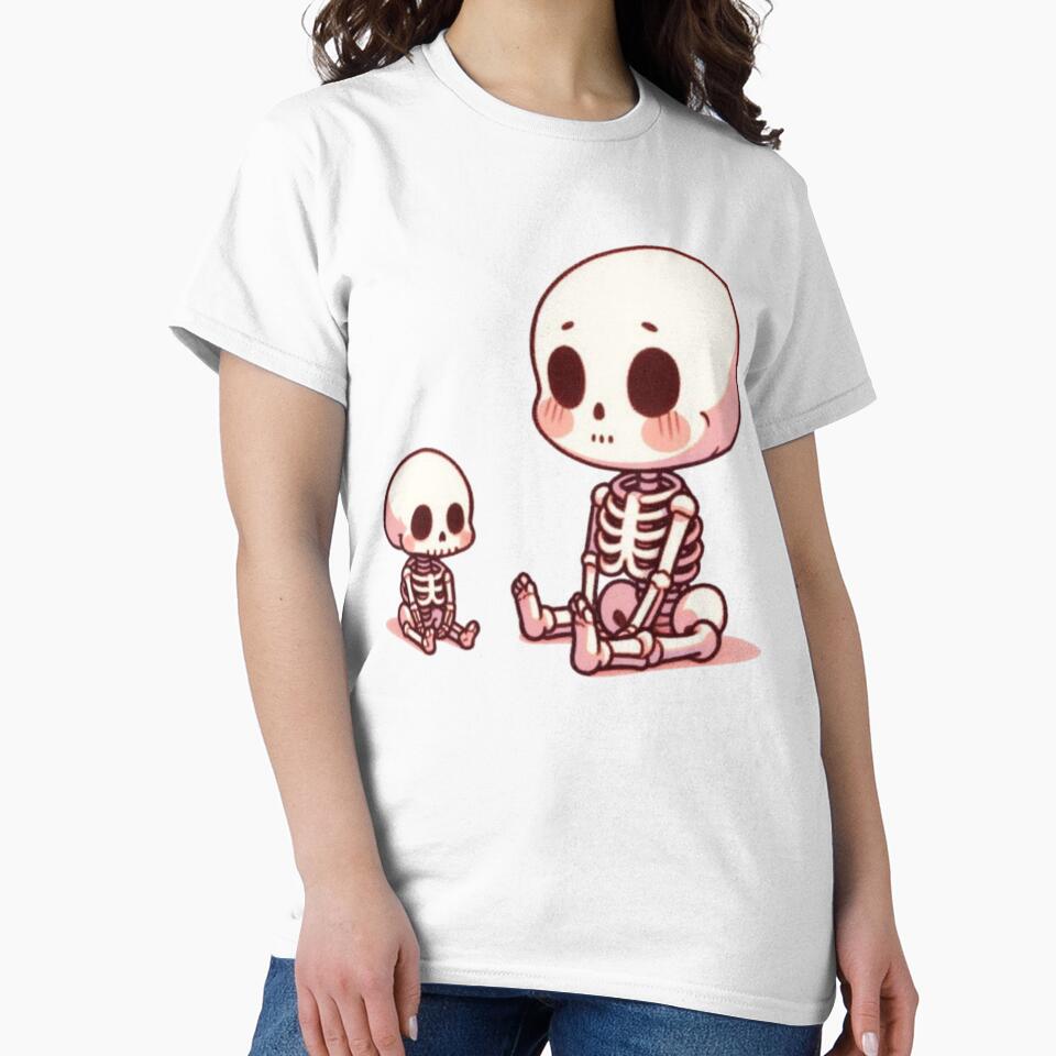 Chibi Skeletons Chilling by Lastsnoww