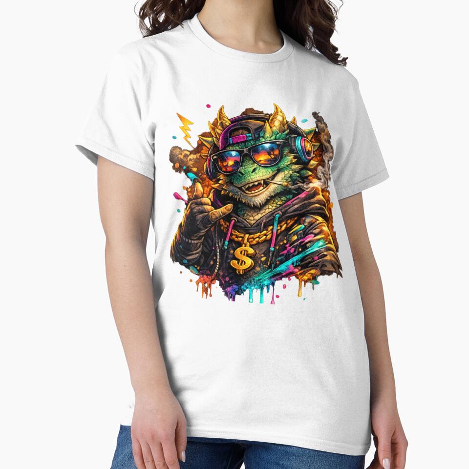 Urban Dragon King – Street Art Fire Vibes by SZ94Shop