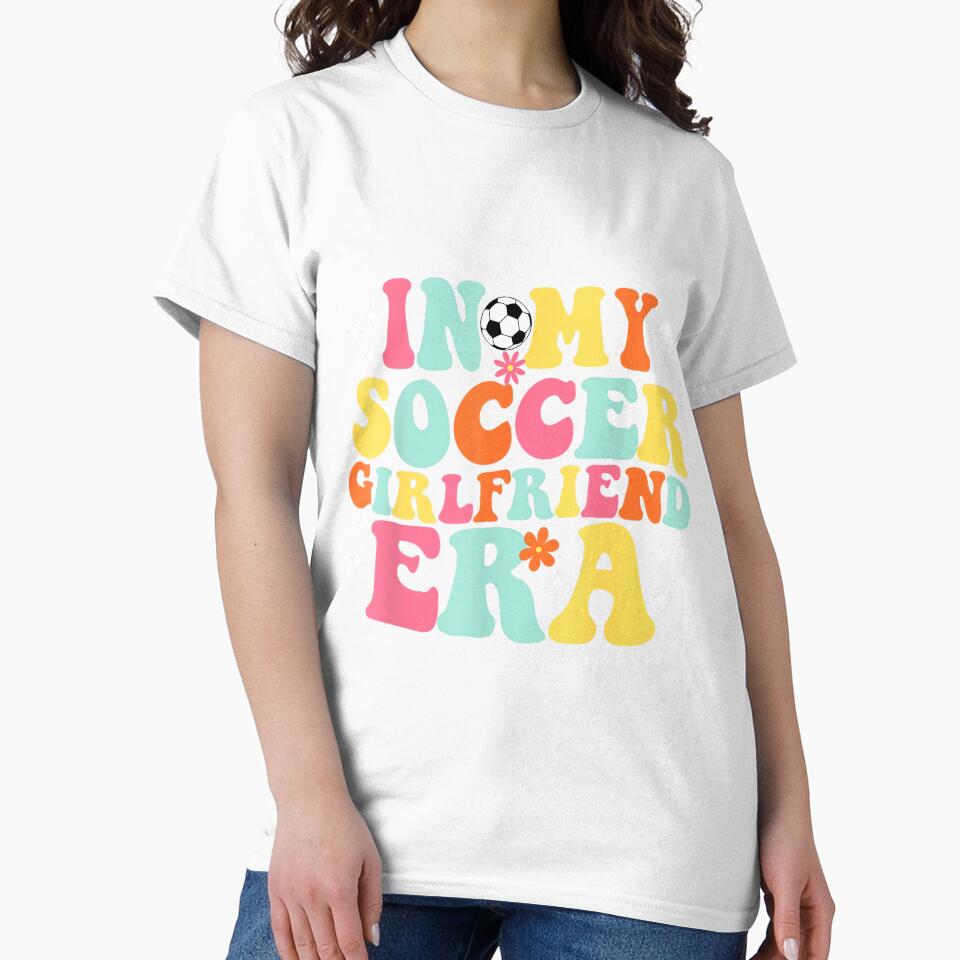 In My Soccer Girlfriend Era Retro Game Day Groovy by HazelWCagle