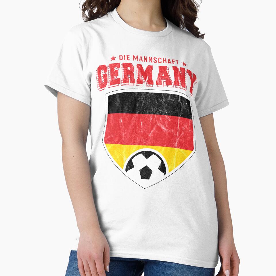 Germany Deutschland Fussball Football National Flag T Shirt World Soccer Jersey Cup by screenworks