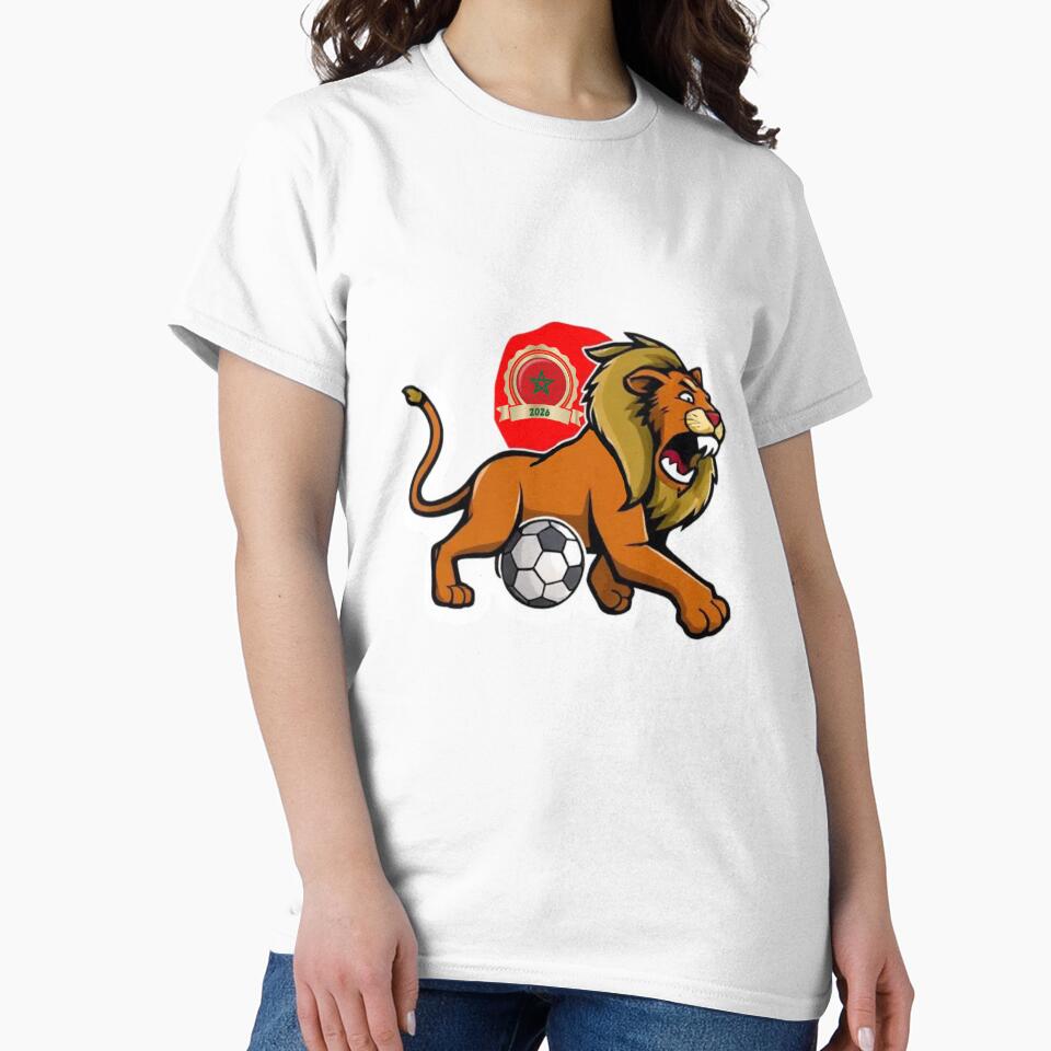 Atlas Lions Roar Loud | Morocco Football World Cup 2026 Sticker by HC-Boutique