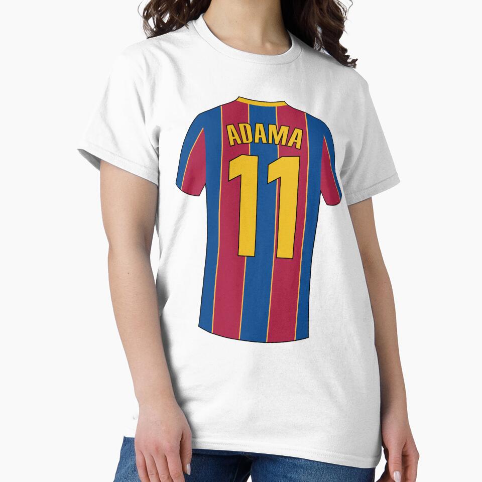 Adama Traore barcelona football jersey number 11 by Justtrendytees
